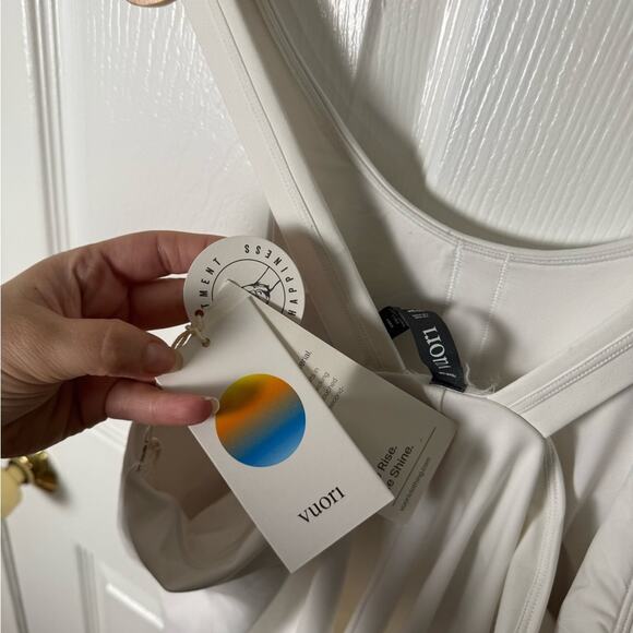 Vuori Volley Dress in White L - Picture 9 of 9